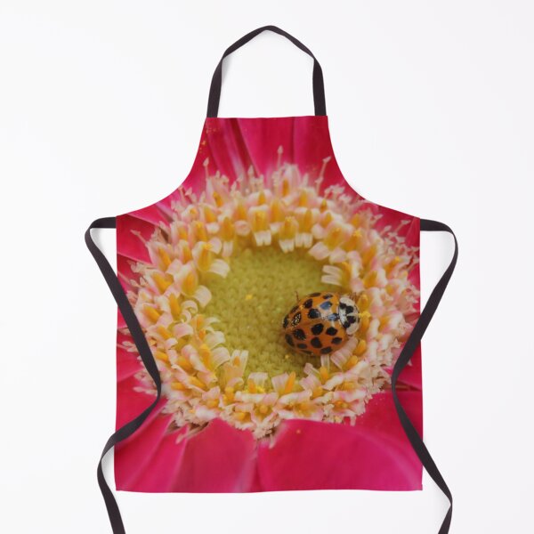 Item preview, Bright Pink Gerbera and Ladybird designed and sold by Sharon Hayward.