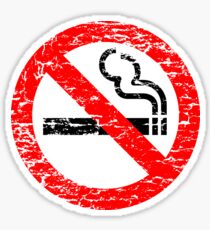 NO SMOKING Sticker