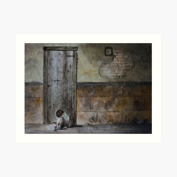 Alone - original photo by Naomi Frost Art Print