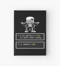 Undertale Sans Notizbuch