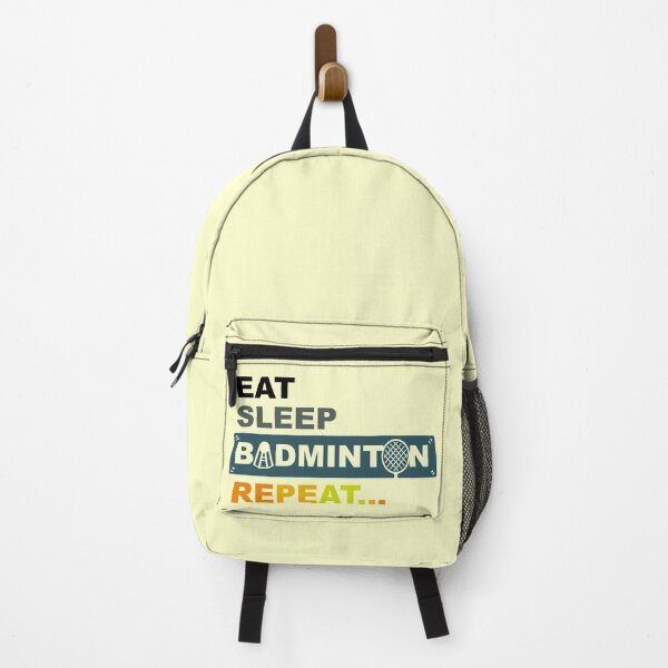 Item preview, Eat Sleep Badminton Repeat designed and sold by Zerendipya.