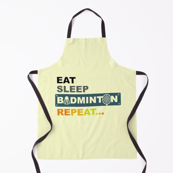 Item preview, Eat Sleep Badminton Repeat designed and sold by Zerendipya.