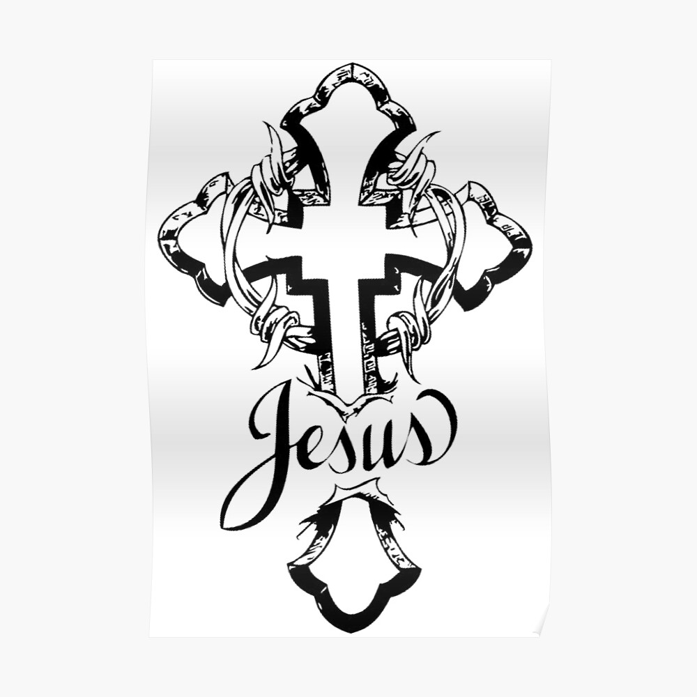 150 Best Cross Tattoos for Men 2020