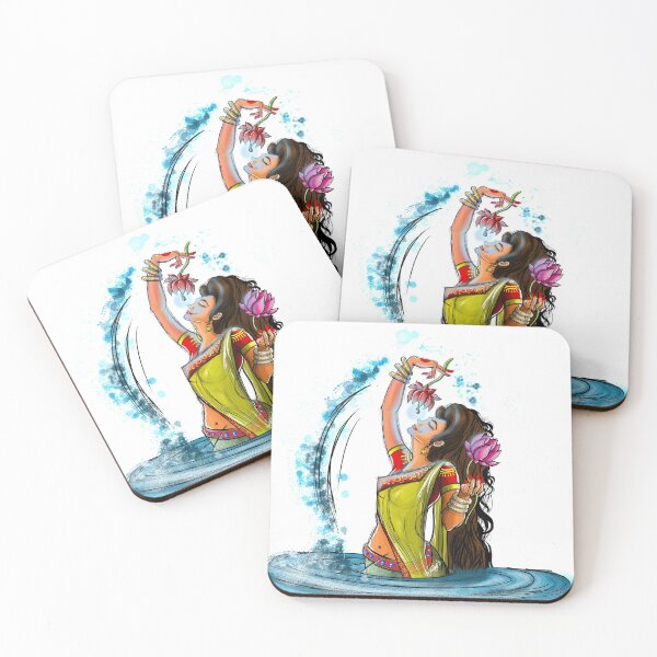 Item preview, INDIAN GIRL BATHING designed and sold by SOREN-BROTHERS.