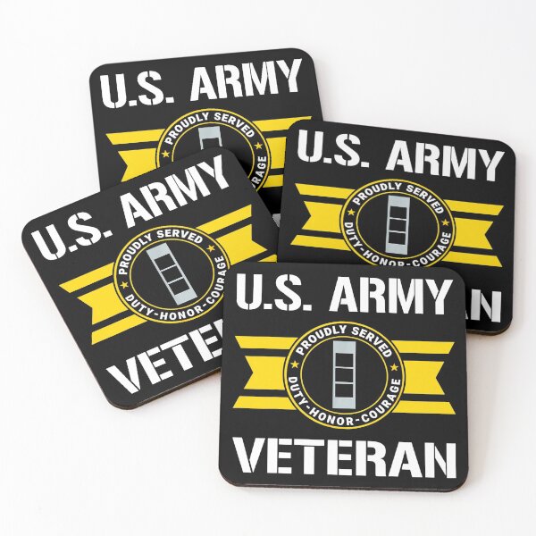 Item preview, Proudly Served US Army Veteran W3 Chief Warrant Officer designed and sold by dongleemai.