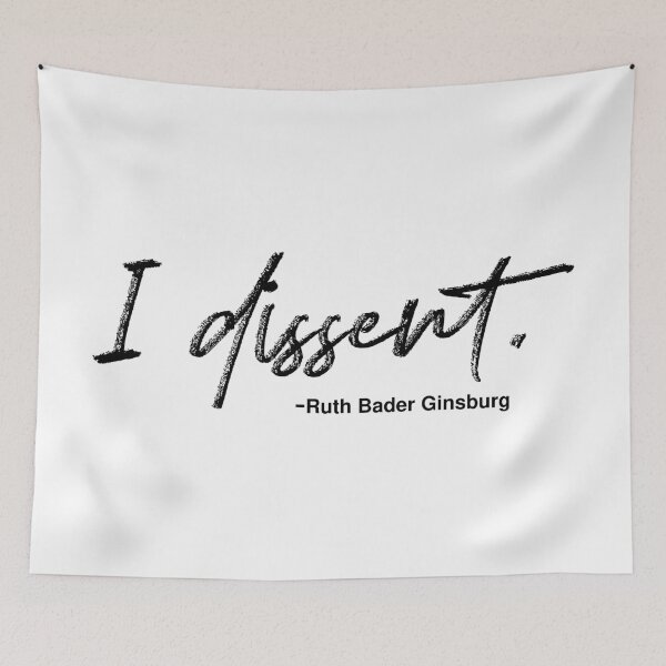 Item preview, Disiento. Ruth Bader Ginsburg designed and sold by trekker63.