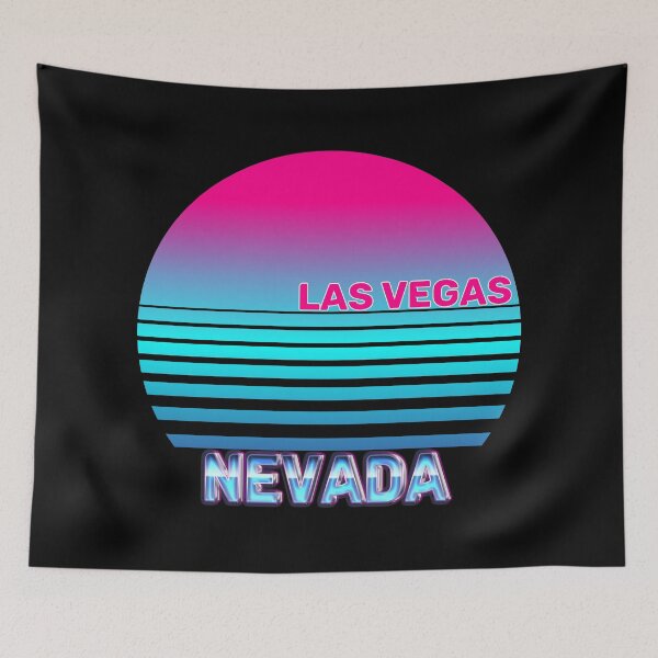 Item preview, Las Vegas Nevada Vaporwave Retro 1980s 1990s designed and sold by SqualeForce.