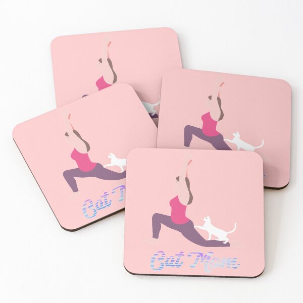 Item preview,  Cat mom Yoga with cat  designed and sold by Trio's Stuff.