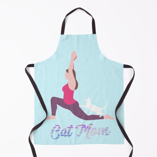 Item preview,  Cat mom Yoga with cat  designed and sold by Trio's Stuff.