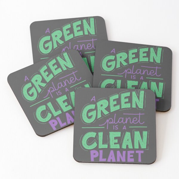 Item preview, Green planet, clean planet designed and sold by ReshenNY.
