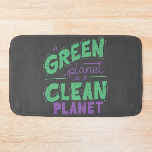 Item preview, Green planet, clean planet designed and sold by ReshenNY.
