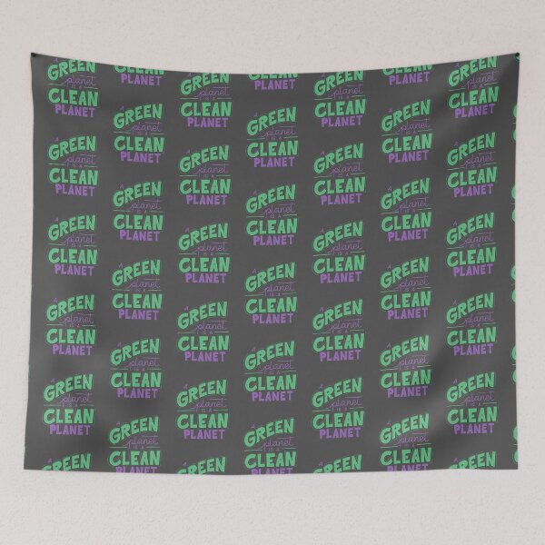 Item preview, Green planet, clean planet designed and sold by ReshenNY.