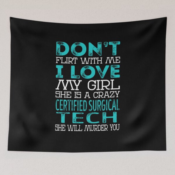 Item preview, Don't Flirt with Me I Love My Girl She is a Crazy designed and sold by Camillepiers.