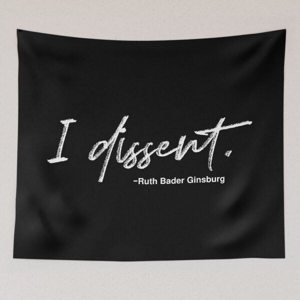 Item preview, Disiento. Ruth Bader Ginsburg designed and sold by trekker63.