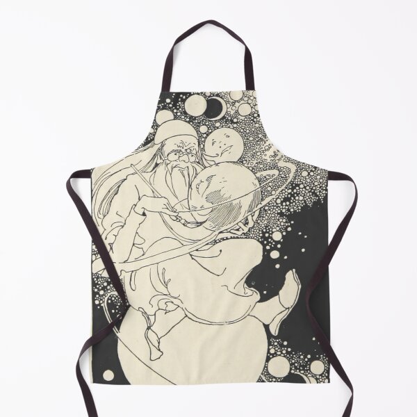Item preview, Sky Man Who Makes the Moons - Vintage Illustration designed and sold by elevens.