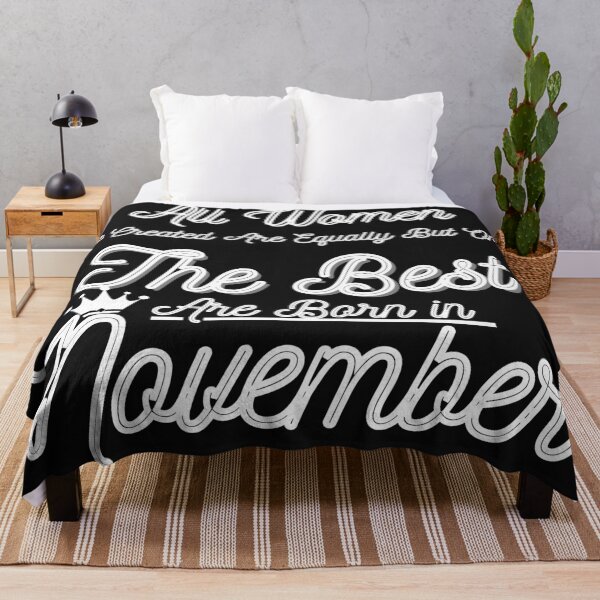 Artikelvorschau, Königinnen werden im November geboren, November Geburtstagsgeschenk entworfen und verkauft von InkmanTFactory.