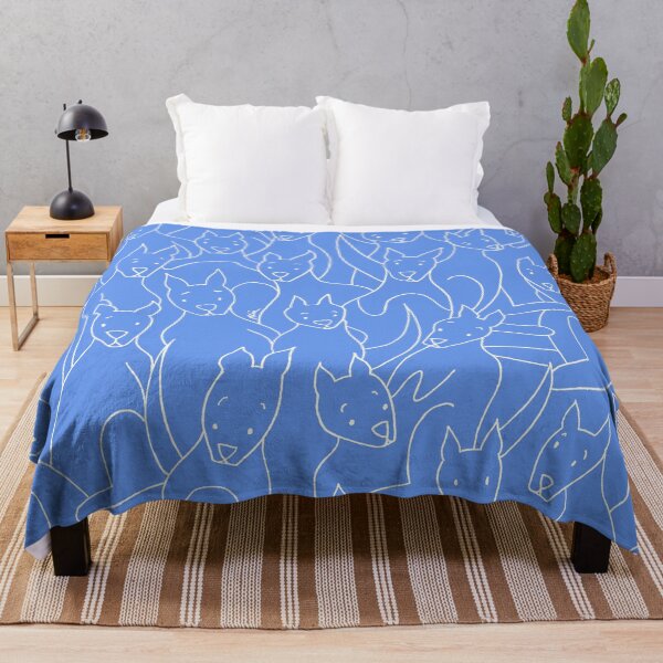 Item preview, Kangaroos Australian design - Cornflour-Blue designed and sold by Lauren Elise Art.