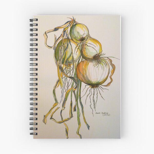 Item preview, Drying onions Tuscany p&w 2010.  designed and sold by Elizabeth Moore Golding.