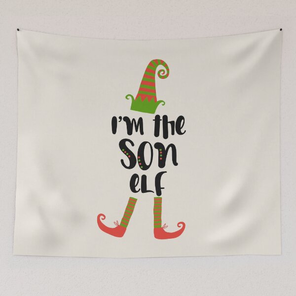 Item preview, I’m the son elf matching Christmas family costume designed and sold by JokeGysen.