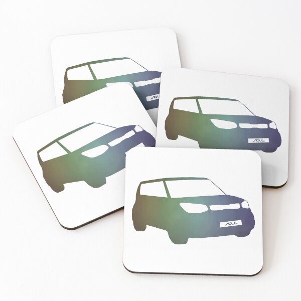 Item preview, Kia Soul (Dark Rainbow) designed and sold by fireball916.