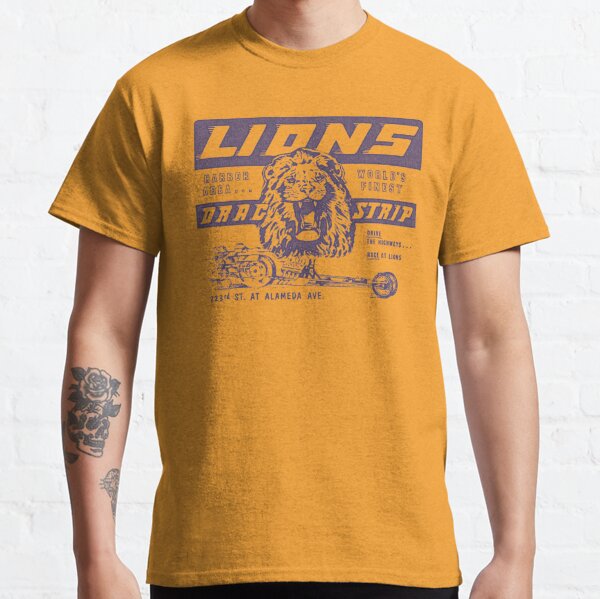 Cliff Lion Drag Strip Once upon time Mens T-Shirts 