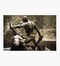 Theseus Slaying a Minotaur Photographic Print