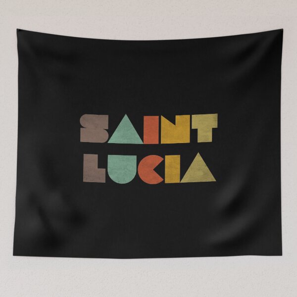 Item preview, Saint Lucia Vintage designed and sold by designkitsch.