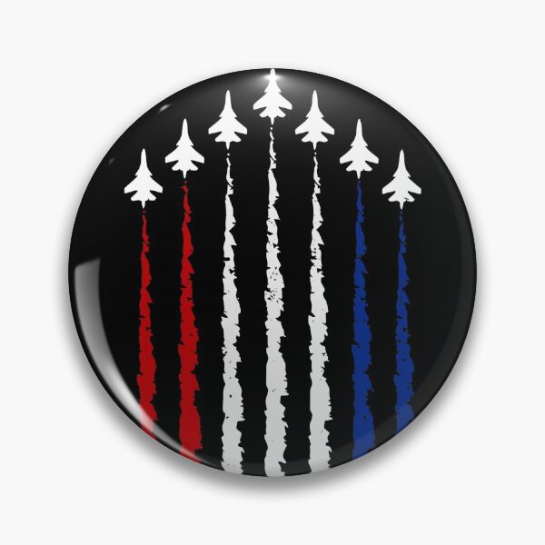 Item preview, Red White Blue Air Force Flyover American designed and sold by dongleemai.