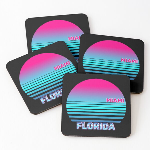 Item preview, Miami Florida Vaporwave Retro 1980s 1990s designed and sold by SqualeForce.