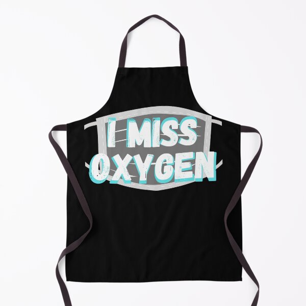 Item preview, I Miss Oxygen with Face Mask- by Boo-da-chay designed and sold by Boo-da-chay.