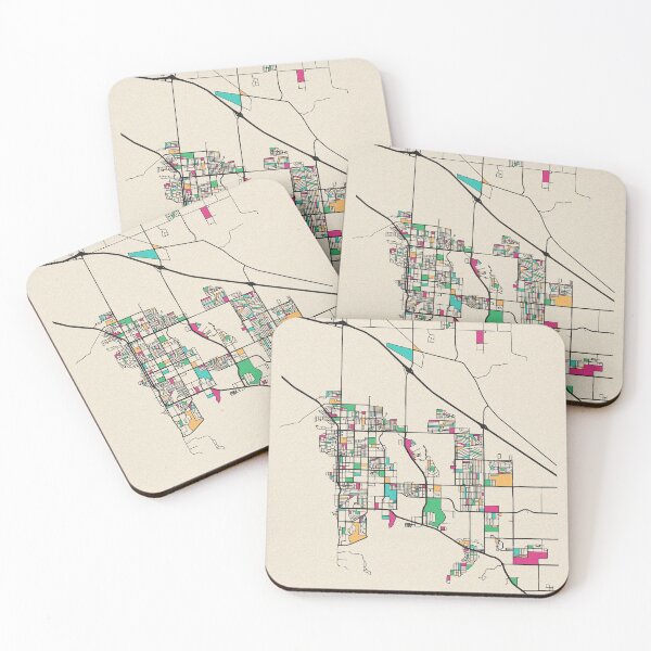 Item preview, Palm Springs, California Street Map designed and sold by A Deniz Akerman.