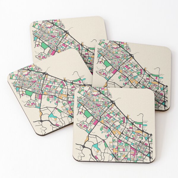 Item preview, Palo Alto, California Street Map designed and sold by A Deniz Akerman.