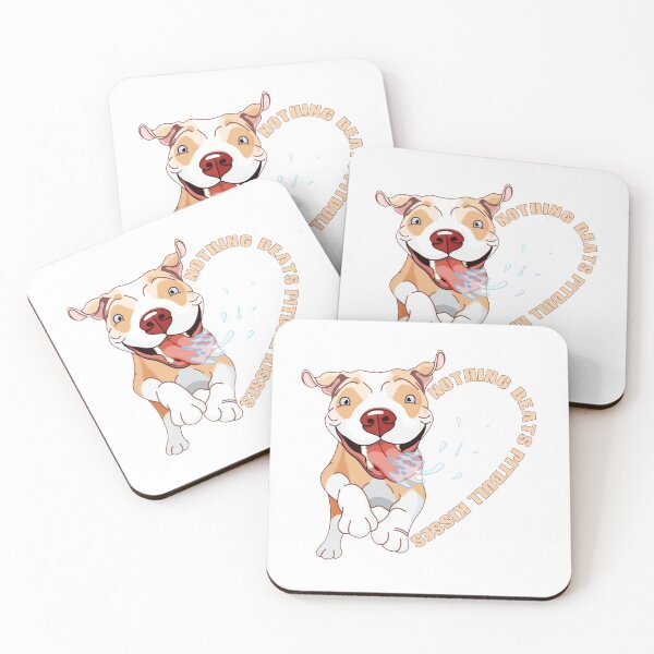 Item preview, Pit Bull Kisses designed and sold by iShirtMyDrawers.