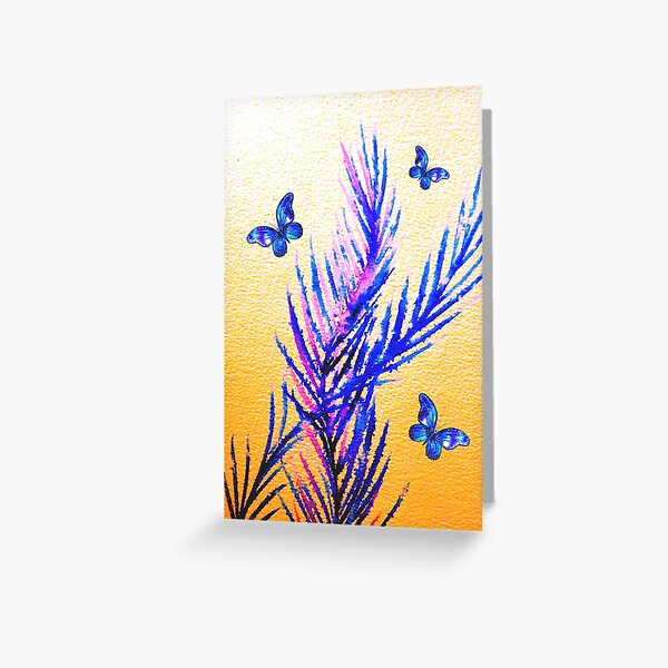 Butterfly Songs Greeting Card