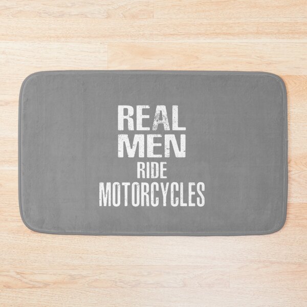 Item preview, Real Men Ride Motorcycles designed and sold by overstyle.