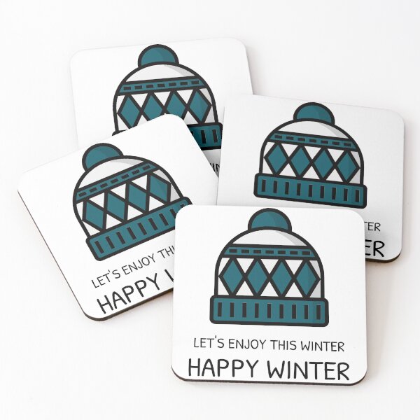 Item preview, LET'S ENJOY THIS WINTER HAPPY WINTER designed and sold by Ashalcheema.