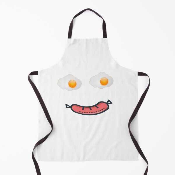 Item preview, Smiling Food Face Eggs And Sausage designed and sold by Kiwi-Tienda2017.