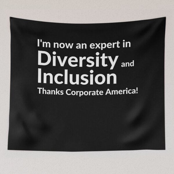 Item preview, Diversity & Inclusion Expert designed and sold by The Masked Designer.