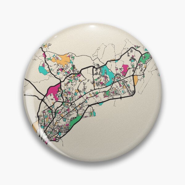 Item preview, Panama City Street Map designed and sold by A Deniz Akerman.