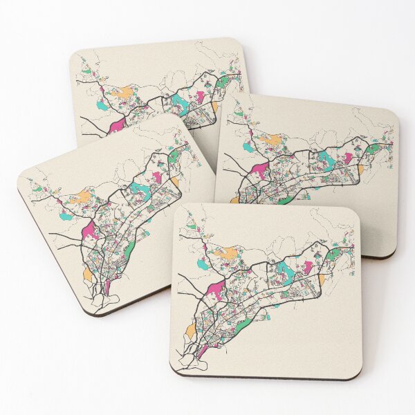 Item preview, Panama City Street Map designed and sold by A Deniz Akerman.