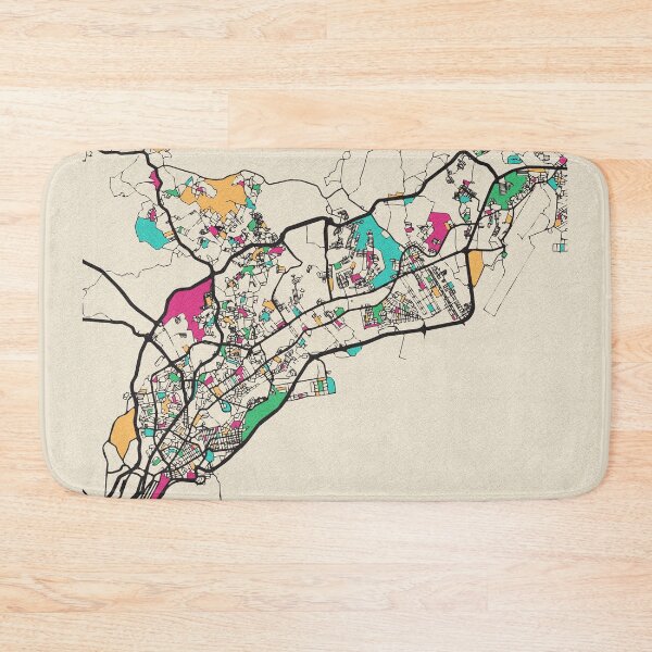 Item preview, Panama City Street Map designed and sold by A Deniz Akerman.