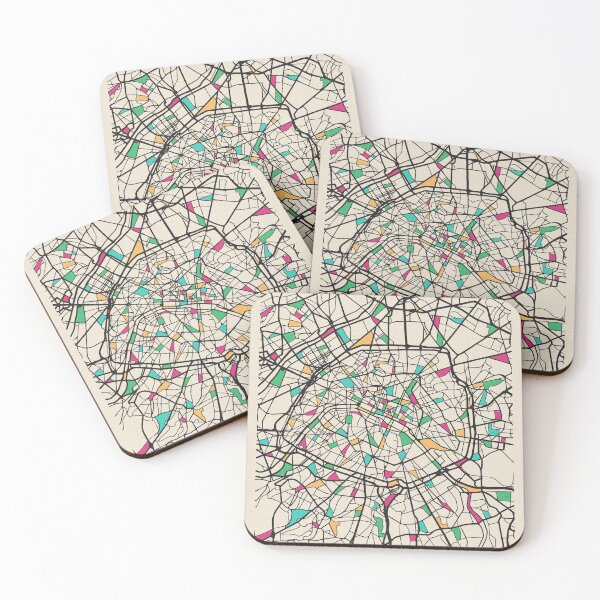Item preview, Paris, France Street Map designed and sold by A Deniz Akerman.