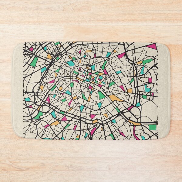 Item preview, Paris, France Street Map designed and sold by A Deniz Akerman.