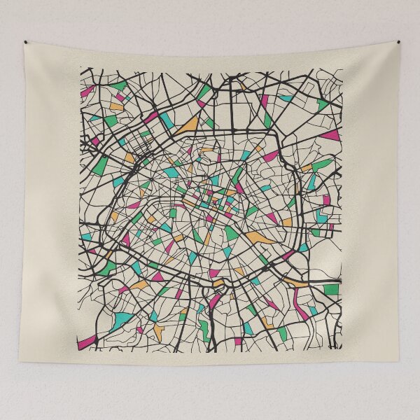 Item preview, Paris, France Street Map designed and sold by A Deniz Akerman.