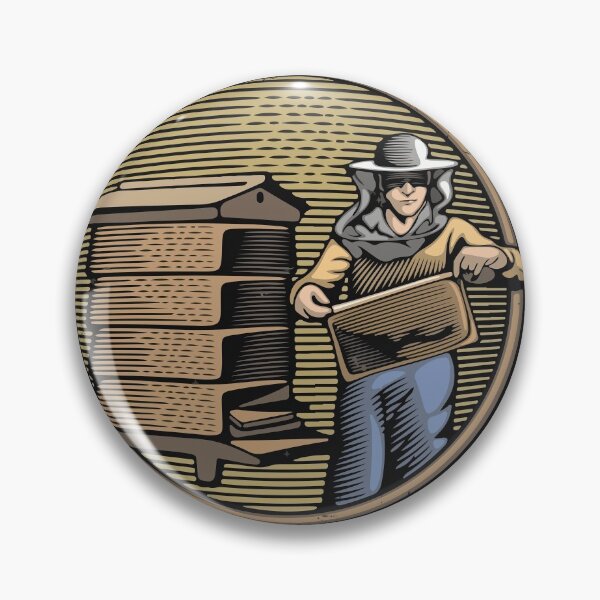 Item preview, I own it forever the title Beekeeper designed and sold by GeniusDesignArt.
