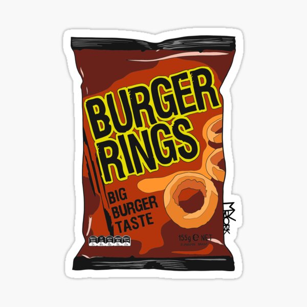 Burger chips & onion rings - YouTube