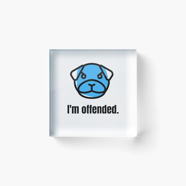Item preview, I'm offended. Social Media Addict essential t-shirt. Haus of Butterfly designed and sold by hausofbutterfly.