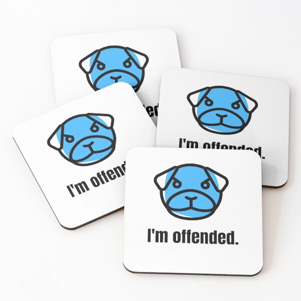 Item preview, I'm offended. Social Media Addict essential t-shirt. Haus of Butterfly designed and sold by hausofbutterfly.