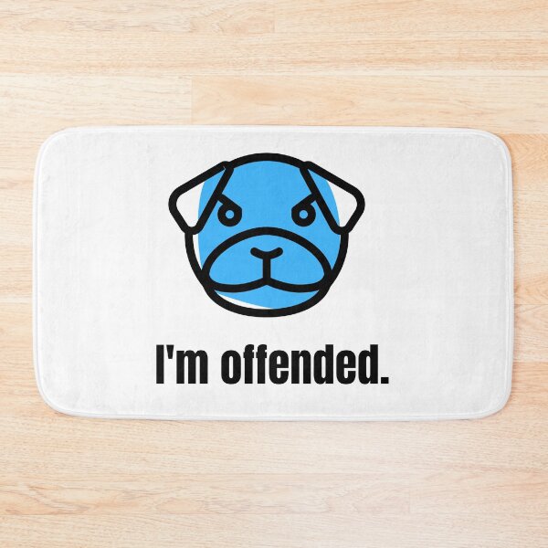 Item preview, I'm offended. Social Media Addict essential t-shirt. Haus of Butterfly designed and sold by hausofbutterfly.