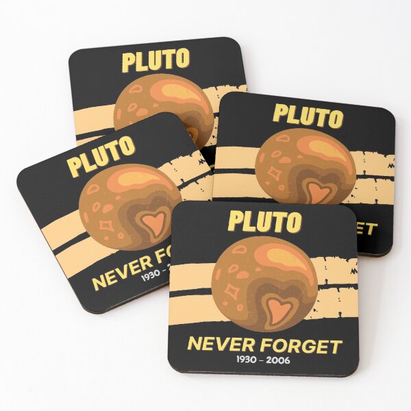 Item preview, Cool & funny Never Forget Pluto designed and sold by Gifty-Designs.